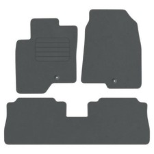 Veloursfußmatten für Opel Antara Bj. 2006 - 2017 Automatten Neu GRAU STD 3-tlg.