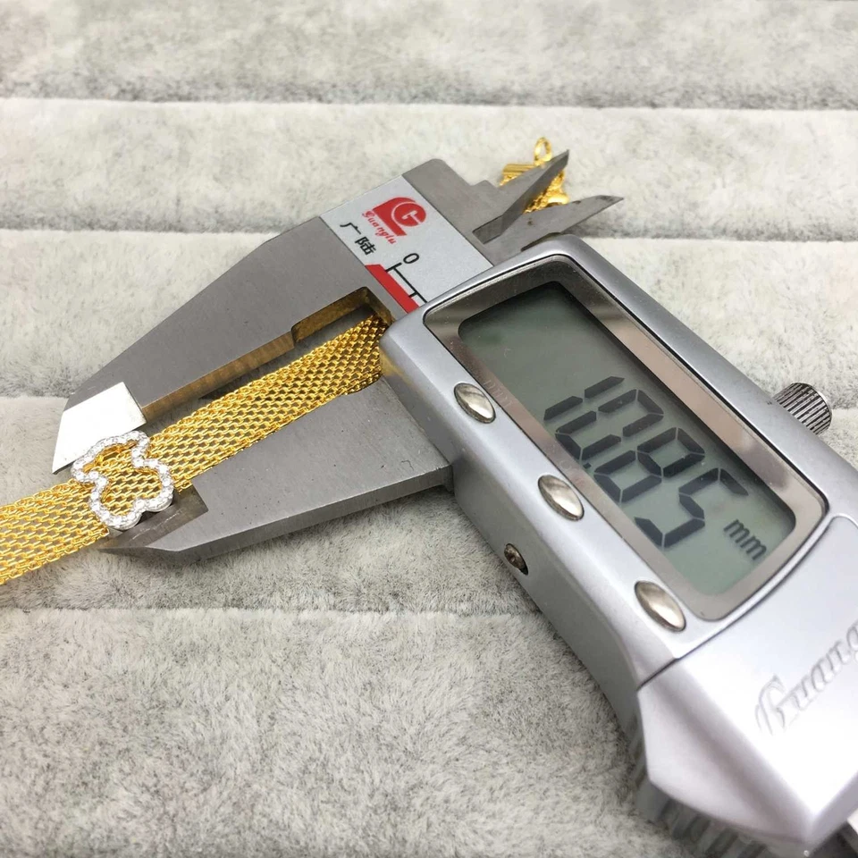 TOUS White and yellow Icon Mesh Bracelet with Bear motif. - Image 3 of 4