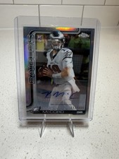 2025 Topps Chrome Kyle McCord Auto RC /499