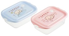 Juego de envases de almacenamiento de plástico para alimentos para patinadores 500 ml Ishiyowa-chan FCN2W-A