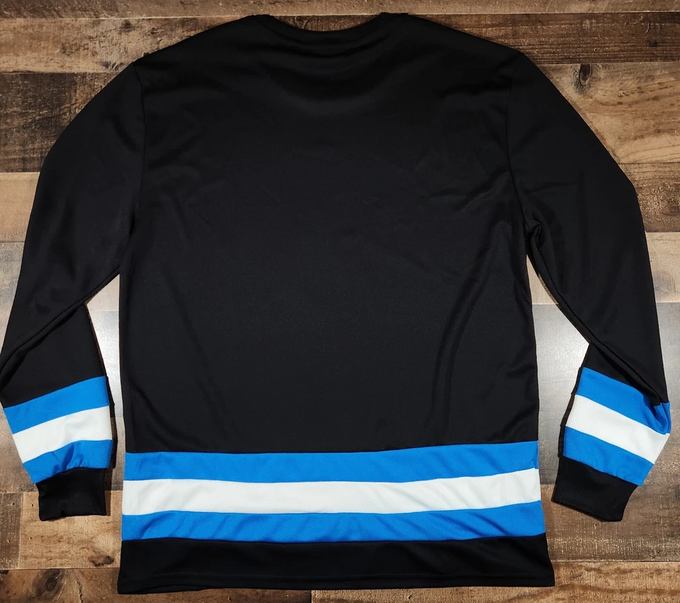 Camiseta de hockey Nintendo Super Mario para hombre grande negra Luigi Bowser Yoshi Mushroom Foto 2 de 4