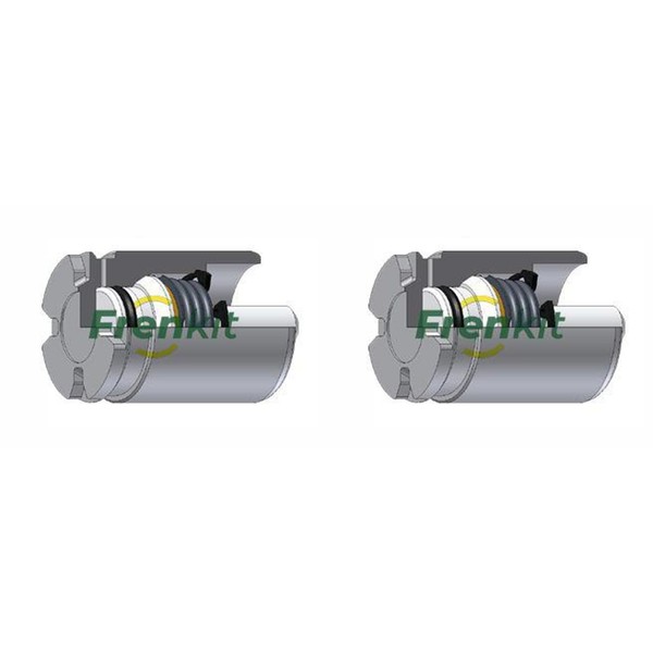 2X Frenkit 34Mm Kolben Bremssattel Hinten Passend FüR Hyundai Accent Bayon Elant-image
