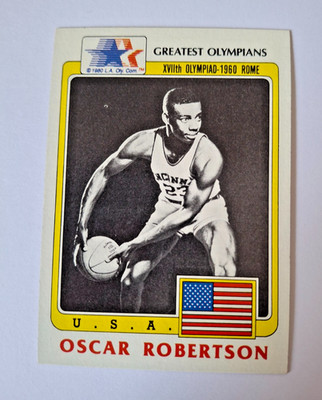 Topps Greatest Olympians - Oscar Robertson #63 - Trading Card - Olympia