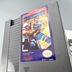 Strider (Nintendo NES, 1989) Authentic Cartridge & Manual - Cleaned & Tested
