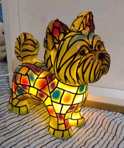 YORKSHIRE TERRIER / NOVELTY Night Light FIGURE / Tested