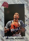 1991 Classic Draft Picks Dikembe Motumbo Signed Card w/ Goldin COA