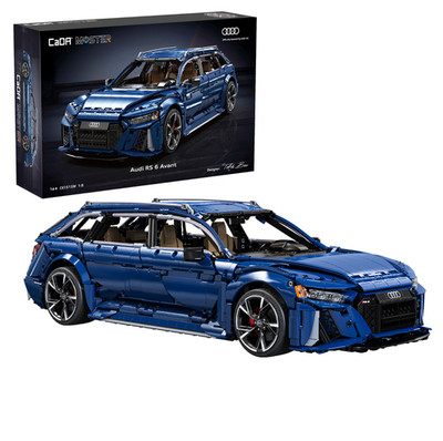 CaDA Master Audi RS6 Avant C8 (2019) 1:8 4663 Teile Brick Model Kit C61515W