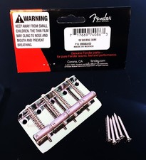 Puente bajo Fender Vintage Series American Jazz/Precision genuino - cromado