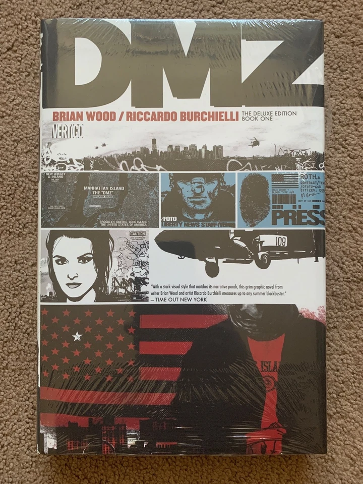 Juego de tapa dura DMZ edición Deluxe 1-5 Brian Wood Foto 2 de 4