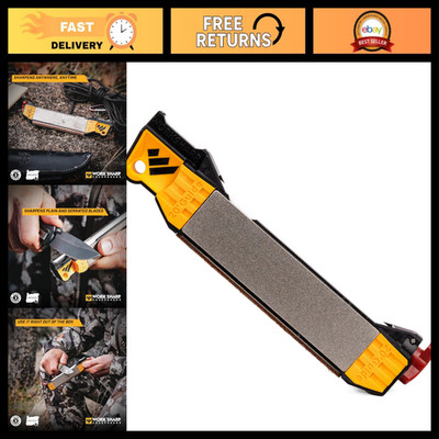 Compact Travel Knife Sharpener Tool - Work Sharp Guided Field Sharpener, Easy Us
