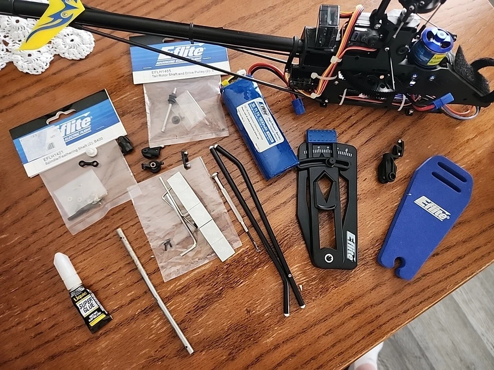 E-flite Blade 400 3D RC Helicóptero, 400 Helicóptero 3D, Helicóptero Eflite 400 Foto 4 de 4