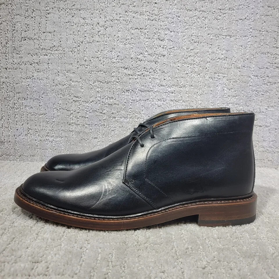 FRYE- Murray Chukka Leather Ankle Boots Frye Murray Chukka 80268 Mens Gray Leather Mid Top Lace Up  main image 3