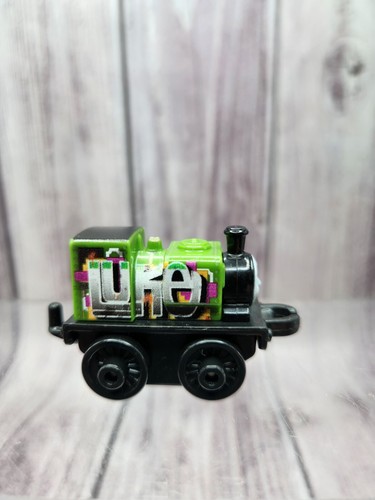 2014 Thomas & Friends Minis Graffiti Luke Train Engine Miniature Mattel Toy - Picture 4 of 7