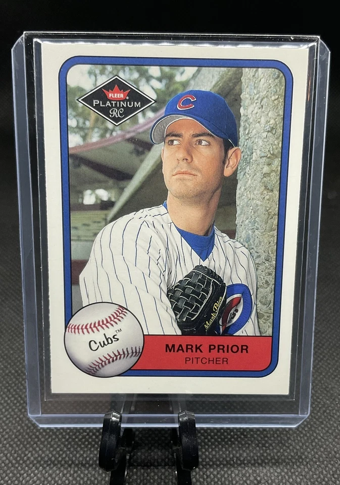 2001 Fleer Platinum #529 Mark Prior DP RC Rookie - Chicago Cubs - Image 3 of 3