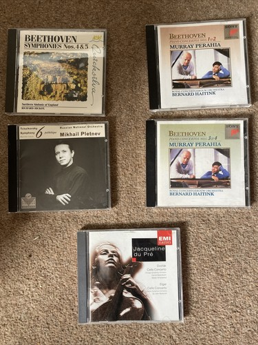 5 CLASSICAL MUSIC CD’s CLASSICAL CD BUNDLE BEETHOVEN DVORAK ETC | eBay UK