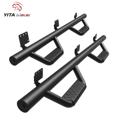 Running Boards For 2019-2026 Ram 1500 New Body Crew Cab Textured Black Nerf Bars