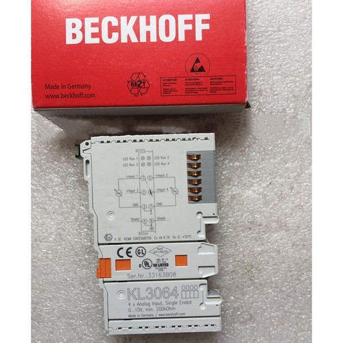 BECKHOFF KL3064 Digital KL 3064 Module PLC New In Box FAST SHIPPING - Picture 2 of 2