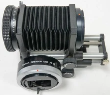 Novoflex Bellows for Canon FD + Canon Extension Tube