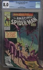AMAZING SPIDER-MAN #372 - CGC 8.0 - BLACK CAT - MARK BAGLEY COVER