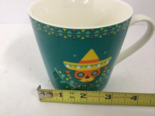 Taza de café calavera de azúcar taza de 12 onzas - Imagen 6 de 6