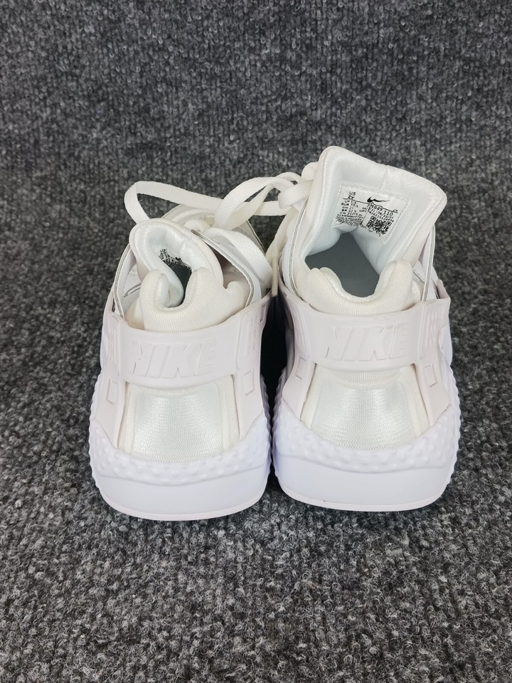Nike Air Huarache Run Boys Size 2Y White Athletic Shoes Sneakers 704949