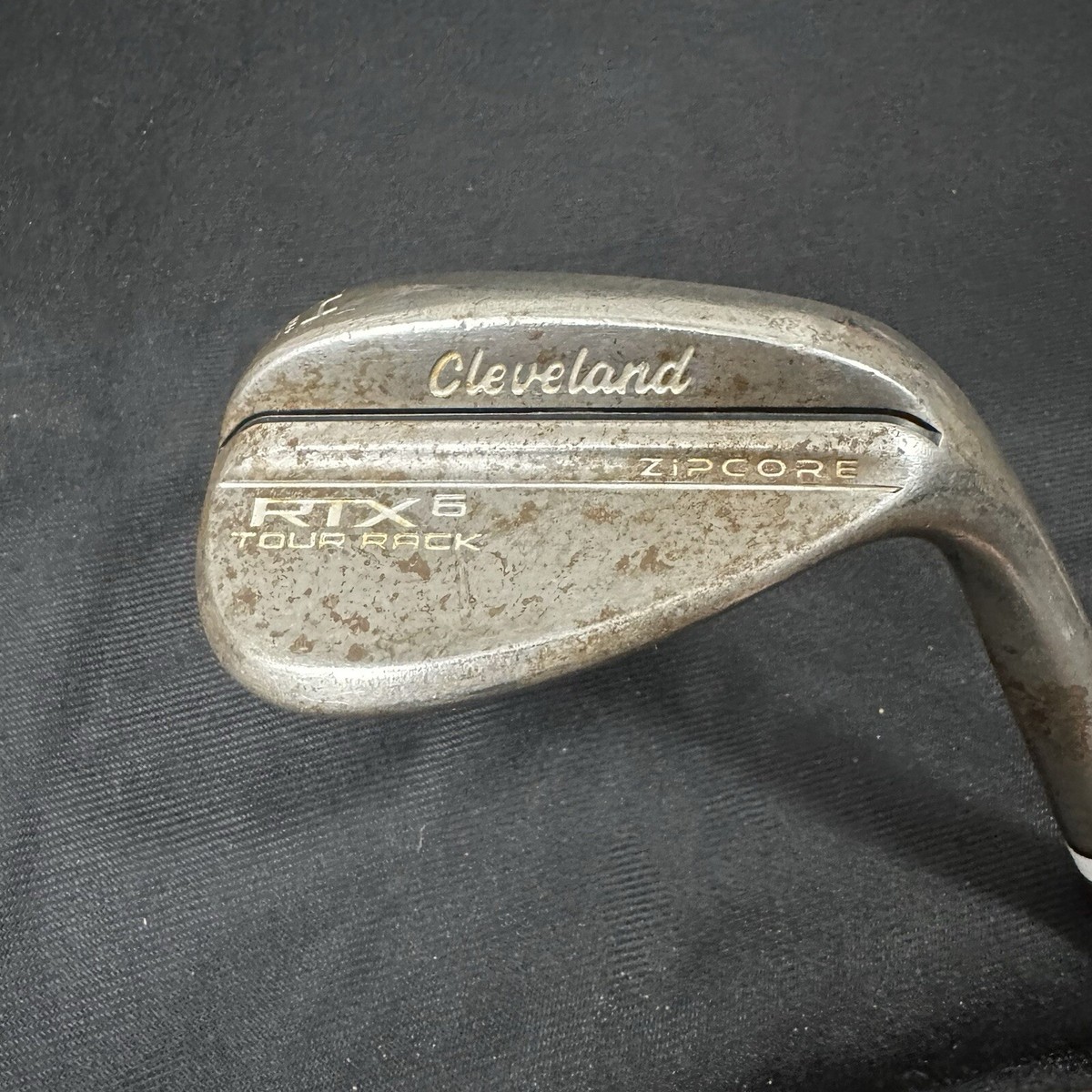 Cleveland RTX 6 ZipCore Tour Rack Raw Wedge SW 54° KBS 610 Pured 