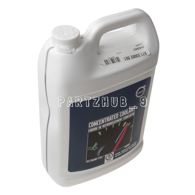 GENUINE Coolant Antifreeze Green 1 Galon for Volvo C30 S40 V60 122 244