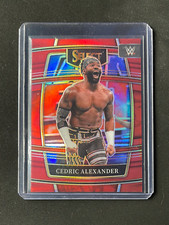 2022 Panini Select WWE Cedric Alexander Concourse Red 121/249 #25