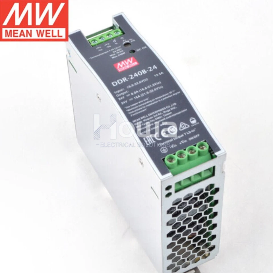MEAN WELL Switching Power Supply DDR-240B/C/D 240W 24/48V DC to DC Rail Type - Image 3 of 4