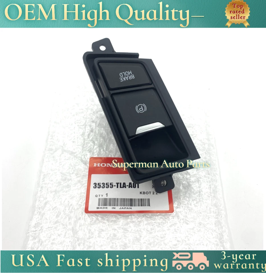 OEM For 2017-2022 Honda CR-V New Electronic Hand Brake Button Parking Switch - Image 3 of 4