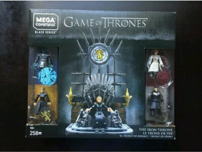 Game Of Thrones Mega Construx Black Series The Iron Throne 258pcs Must Have