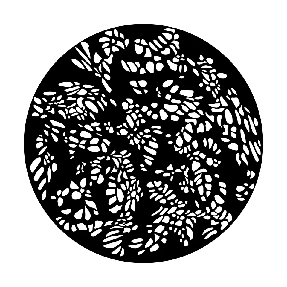 Gobo de acero Apollo MFG - pétalos soplados 2122 - TALLA B Foto 2 de 3