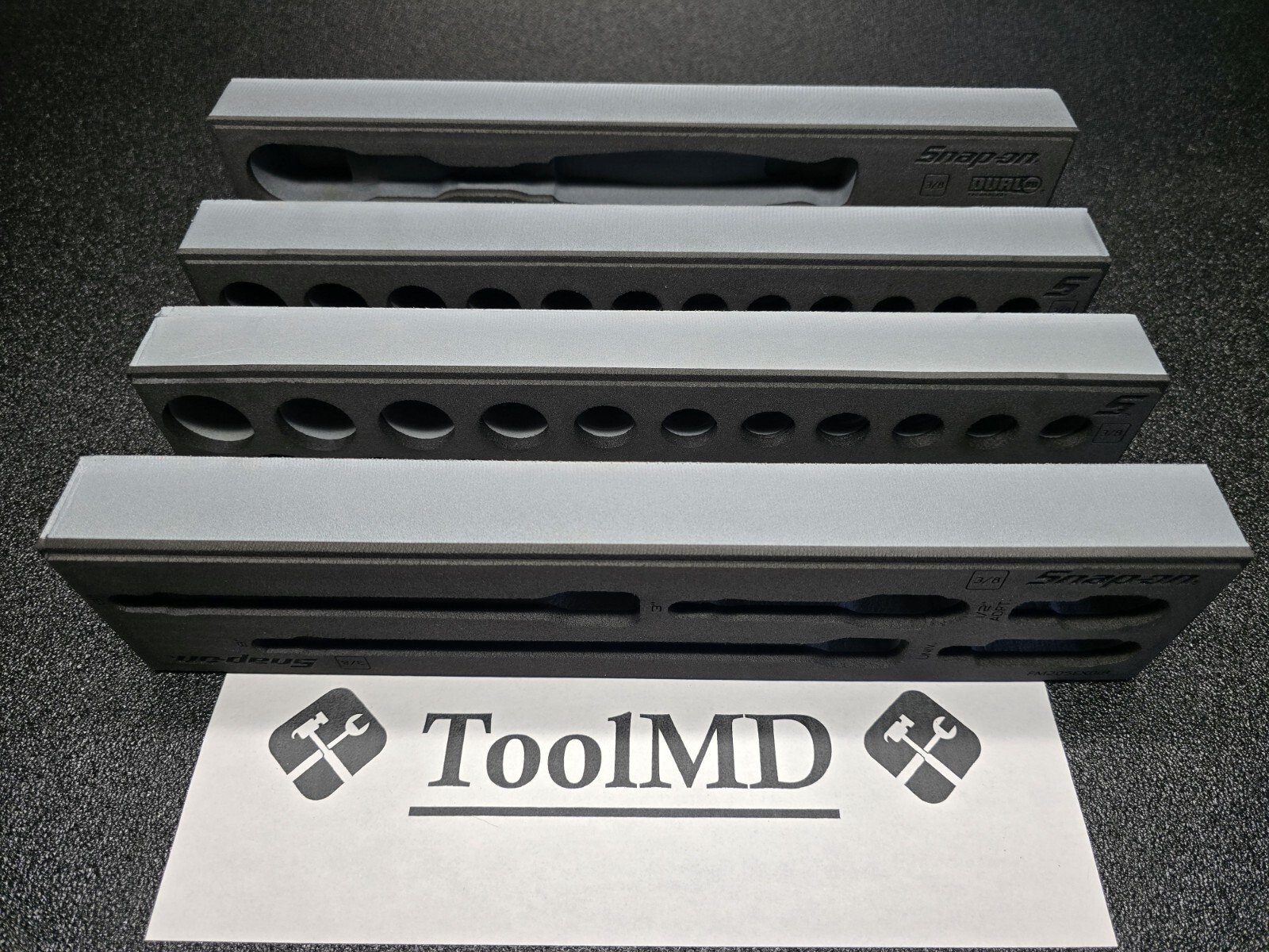 Snap-on Tools TITANIUM 3/8" Dr SAE & Metric Essential Set 253GSS05FDT FOAM ONLY