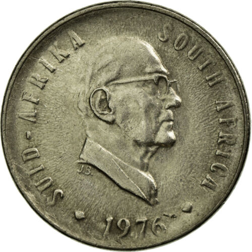 [#586365] Moneta, Południowa Afryka, 5 Cents, 1976, EF(40-45), Nikiel, KM:93 - Zdjęcie 1 z 2