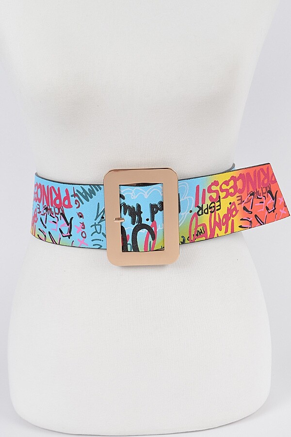 Winny “Graffiti Eyes Print Belt” 13610443_d397e6e9-a771-412d-
