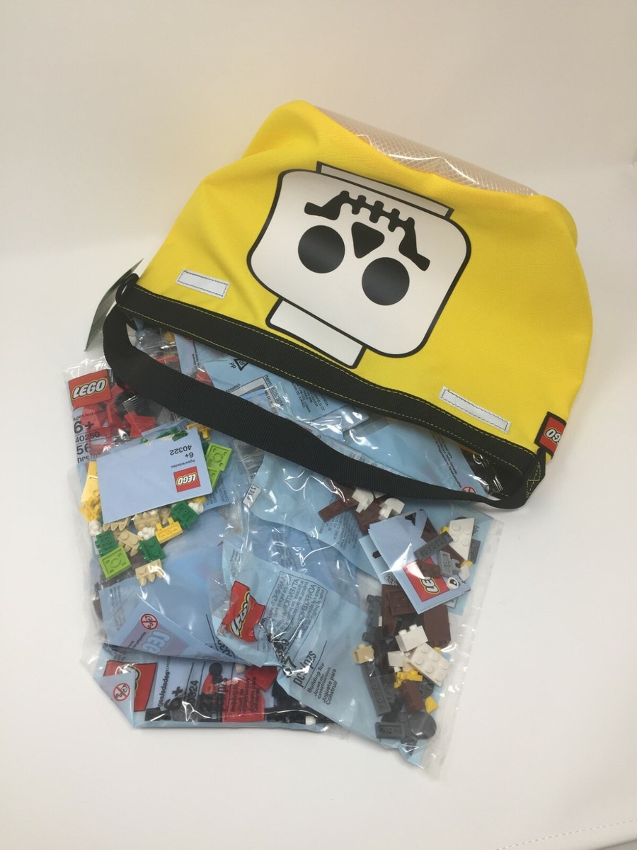 LEGO 10 Club Monthly Polybags and Halloween Skull Soft Yellow