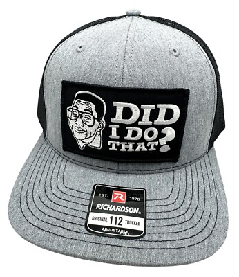 Did I Do That TV Show Funny Patch Richardson 112 Trucker Hat Cap Snapback