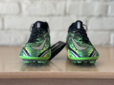 Size 10 - Nike Phantom GT 2 Elite DF SW AG Pro Black Green for