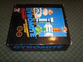 GYROMITE Premi&egrave;re &eacute;dition fran&ccedil;aise ASD EO originale giromyte Nintendo Boite NES