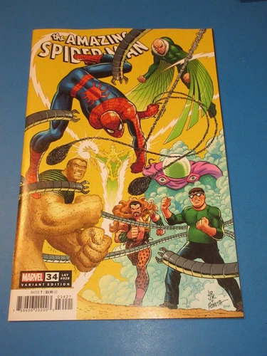 Amazing Spider-man #34 Romita Jr. Romita Sr. Variant NM Gem Wow