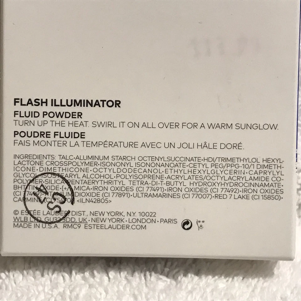 THE ESTEE EDIT  01 HEAT FLASH ILLUMINATOR FLUID POWDER   FULL SIZE NIB - Image 3 of 4