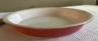 Vintage PYREX 9” Ovenware Pie Plate #909 Pink Flamingo Kitchen Milk Glass USA