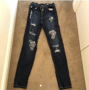 ripped jeans size 10