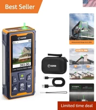 Laser Measuring Tool by Cigman - 393ft Range with User-Friendly Design