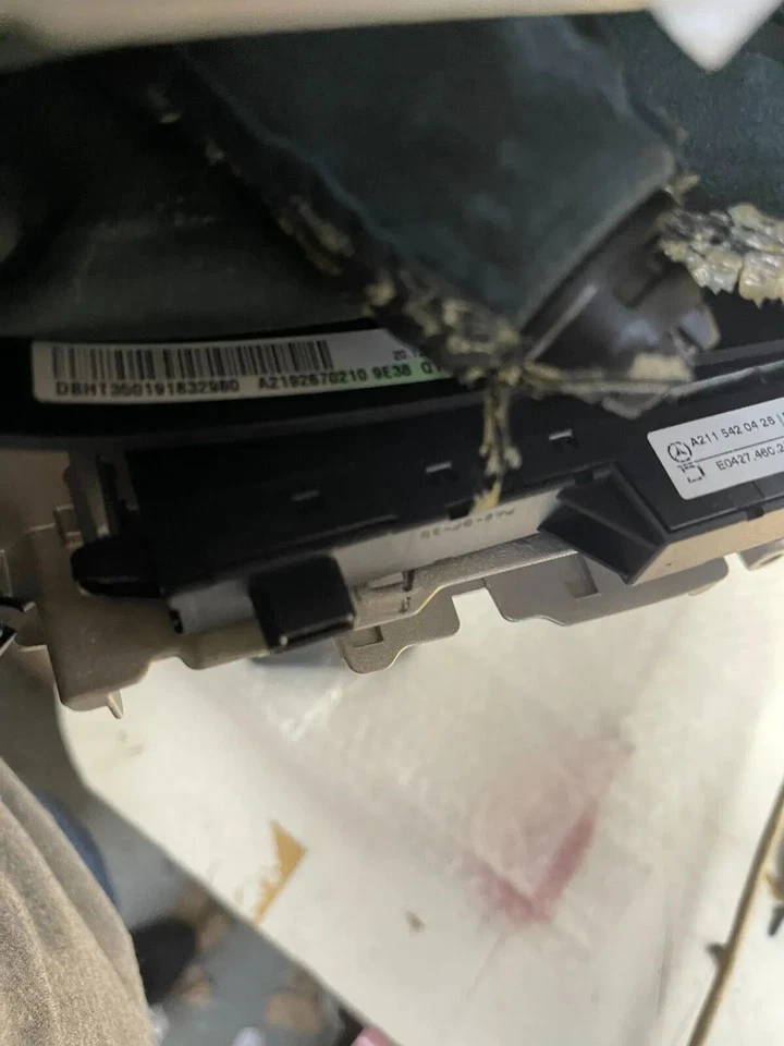 Mercedes W219 CLS Leder Schaltsack Schaltknauf Keyless Go A2192670210 - Bild 4 von 4