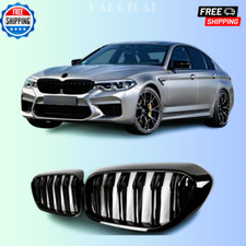 G30 Grille Front Kidney Grill Compatible for 2017-2020 BMW 5 Series G30 ABS Dou