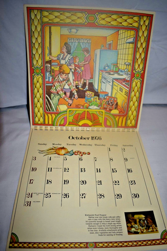 KitchenAid Zweihundertjahrfeier Kalender 1976 Limited Edition unbenutzt KA-250 - Bild 11 von 14