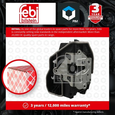 Door Lock fits BMW X3 E83, F25 LHD Only Front Right 04 to 17 N47D20C 51217229458
