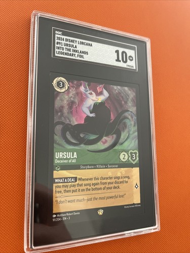 Ursula - Deceiver of All graded SGC 10 for sale on eBay