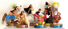 100 Years of Disney Magic LOT of 6 2002 McD Happy Meal Cake Topper Toy Mickey